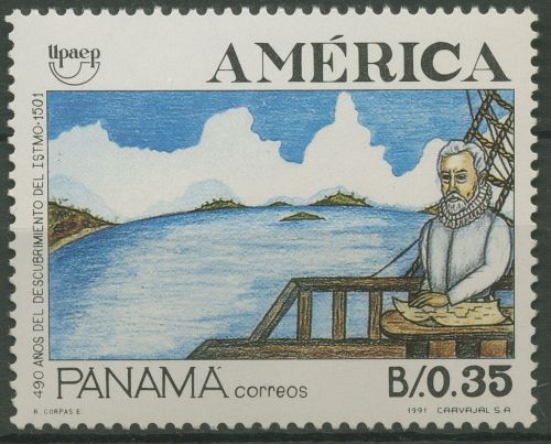 Panama 1991 Upaep Entdeckungsreisen 1715 postfrisch