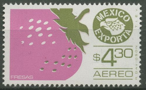 Mexiko 1975 Freimarken Export Früchte Erdbeere 1509 postfrisch