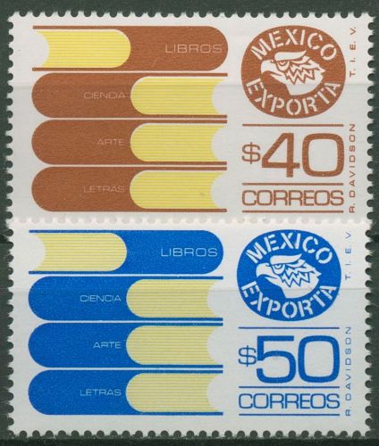 Mexiko 1983/84 Freimarken Export Bücher 1796/97 A x postfrisch