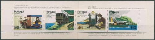 Portugal - Madeira 1985 Transportmittel Markenheftchen MH 5 postfrisch (C98433)