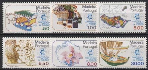 Portugal - Madeira 1980 Tourismuskonferenz Manila Philippinen 64/69 postfrisch