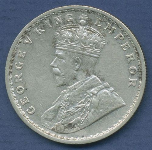 Indien 1 Rupee 1913, König Georg V., KM 524 fast vz (m3903)