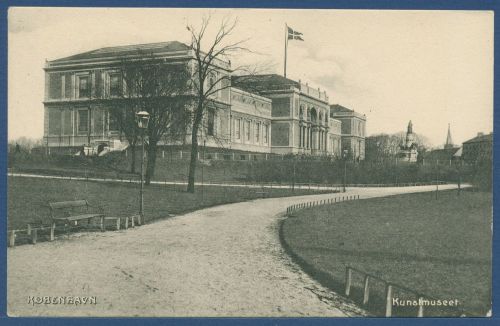 Kopenhagen Kunstmuseum, ungebraucht (AK4610)