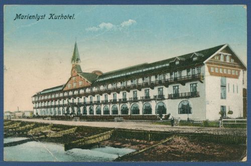 Helsingör Kurhotel Marienlyst, gelaufen 1922 (AK4608)