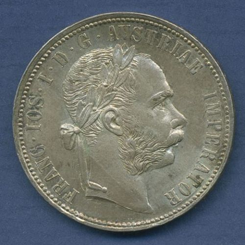 Österreich Gulden 1878, Franz Joseph I., J 342 vz/st (m3967)
