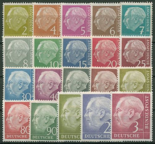 Bund 1954 Theodor Heuss I 177/96 postfrisch geprüft