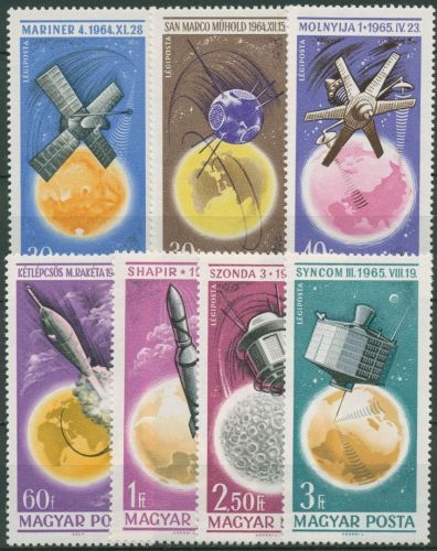 Ungarn 1965 Weltraumforschung Satelliten 2194/00 A postfrisch