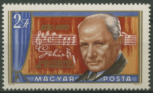 Ungarn 1970 Komponist Franz Lehár 2583 A postfrisch