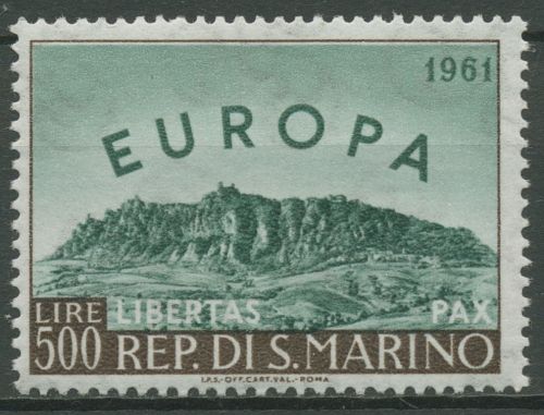 San Marino 1961 Europa CEPT Monte Titano 700 postfrisch