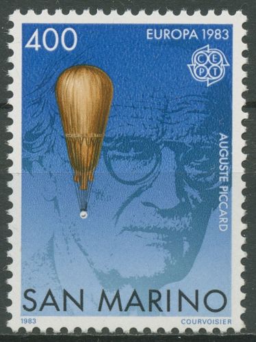 San Marino 1983 Europa CEPT Große Werke Stratosphärenballon 1278 postfrisch