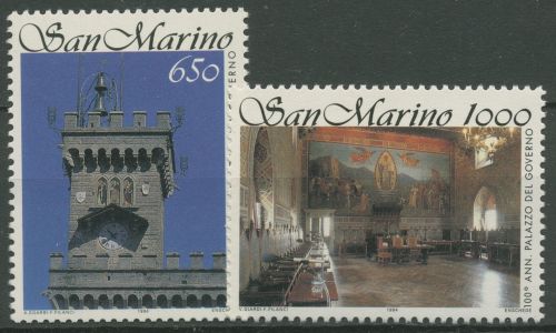 San Marino 1994 Regierungspalast 1584/85 postfrisch