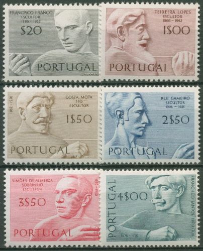 Portugal 1971 Bildhauer 1130/35 postfrisch