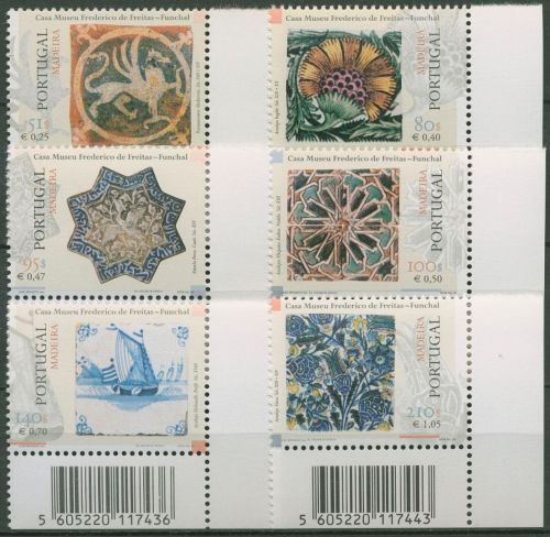 Portugal - Madeira 1999 Kacheln und Fliesen 198/03 Ecke postfrisch