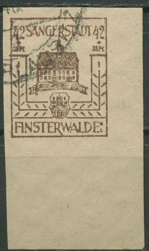 Finsterwalde 1946 Wiederaufbau 11 Ecke 4 gestempelt