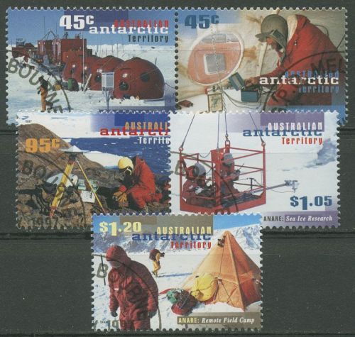 Austral. Antarktis 1997 Antarktisforschung 110/14 gestempelt