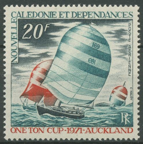 Neukaledonien 1971 Int. Segelregatta One Ton Cup 498 postfrisch