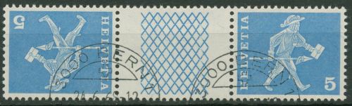 Schweiz 1960 Postmotive Standesläufer 696 Kehrdruck KD 20 y G gestempelt