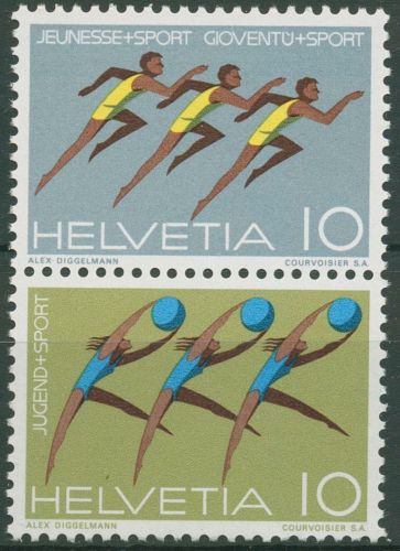 Schweiz 1971 Ereignisse Jugendsport 940/45 S ZD 14 postfrisch