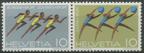 Schweiz 1971 Ereignisse Jugendsport 940/45 W ZD 17 postfrisch
