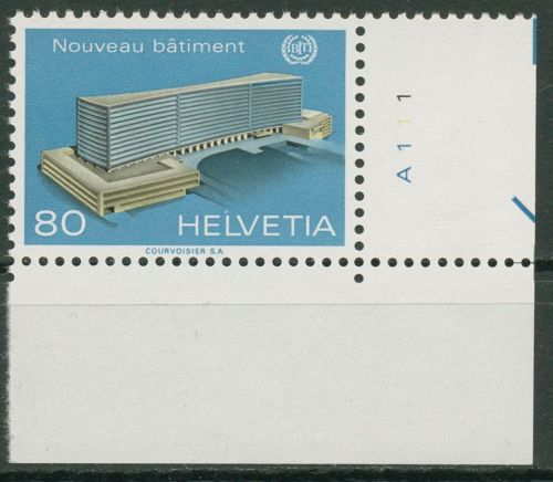 Int. Arbeitsorganisation (BIT/ILO) 1974 ILO-Gebäude in Genf 104 postfrisch
