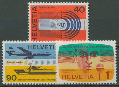 Int. Fernmeldeunion (UIT/ITU) 1976 Tätigkeitsbereiche der ITU 11/13 postfrisch