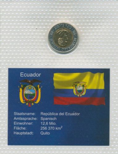 Ecuador 1995 Antonio Jose de Sucre, 100 Sucres, KM 96, im Blister, st (m5558)