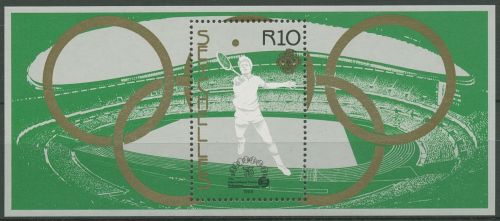 Seychellen 1988 Olympische Sommerspiele Seoul Block 31 postfrisch (C62418)