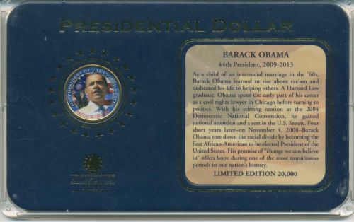 USA Dollar 2007 Präsident Barack Obama, PP (m5730)