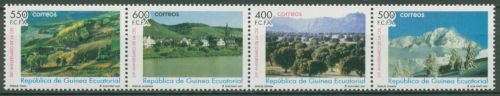 Äquatorialguinea 2007 Landschaften Römi. Verträge 2007/10 ZD postfrisch (C62602)