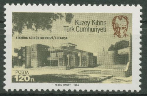 Türkisch-Zypern 1984 Atatürk-Kulturzentrum Nikosia 149 postfrisch