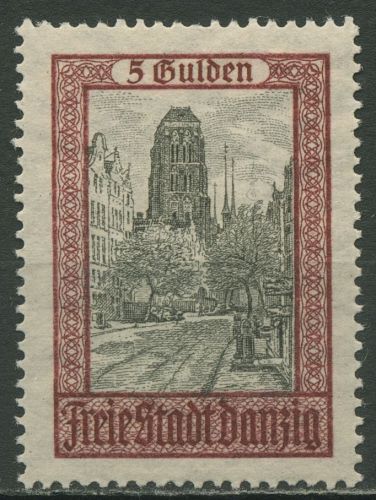 Danzig 1924 Freimarke Marienkirche 210 postfrisch