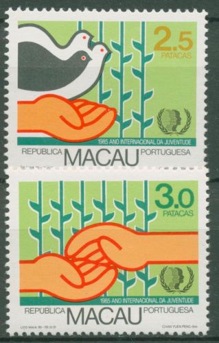 Macau 1985 Jahr der Jugend 533/34 postfrisch