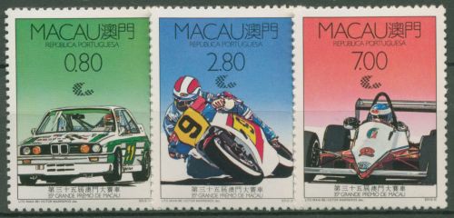 Macau 1988 Motorsport Grand Prix von Macau 608/10 postfrisch