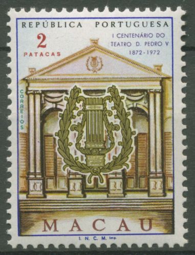 Macau 1972 Pedro-V.-Theater 456 postfrisch