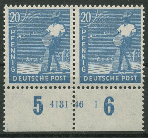 Alliierte Besetzung 1947, Hausauftragsnummer 950 HAN 4131.46 1 postfrisch