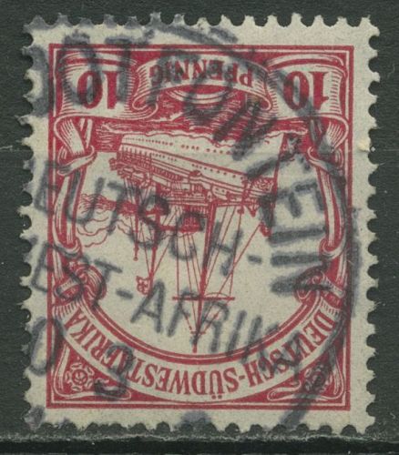 Deutsch-Südwestafrika 1901 Kaiseryacht Hohenzollern 13 mit Stempel GROOTFONTEIN