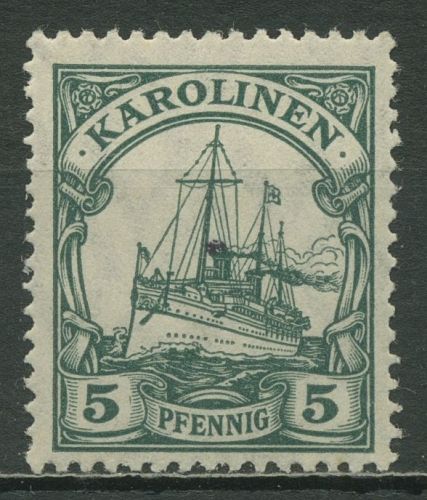 Karolinen 1923 Kaiseryacht Hohenzollern A 21 postfrisch
