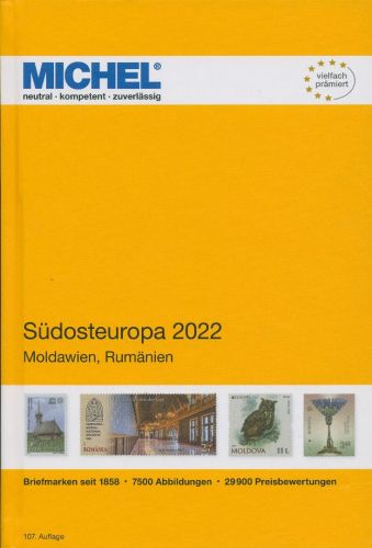 MICHEL Südosteuropa 2022 Katalog Band 8, 107. Aufl., gebraucht (Z2887)