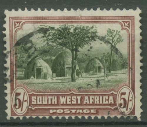 Südwestafrika 1931 Herero-Hütten 158 gestempelt