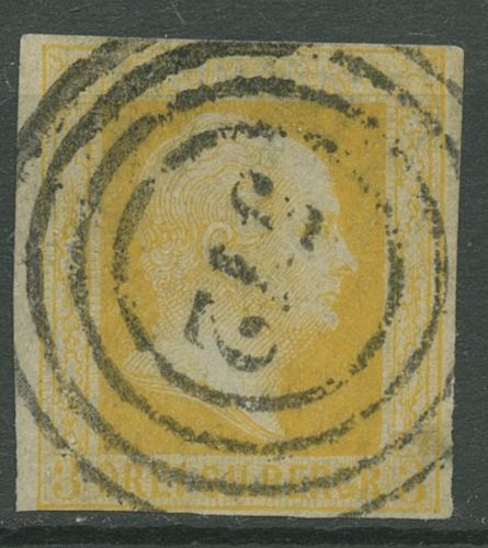 Preußen 1857 König Friedrich Wilhelm IV., 8 bx gestempelt, geprüft