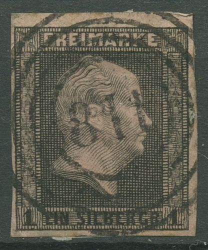 Preußen 1850 Friedrich Wilhelm IV., 2 a Nr.-Stpl. 811 LAUCHSTÄDT