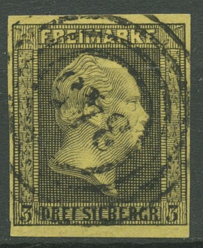 Preußen 1850 Friedrich Wilhelm IV., 4 a Nr.-Stpl. 345 DRIESEN