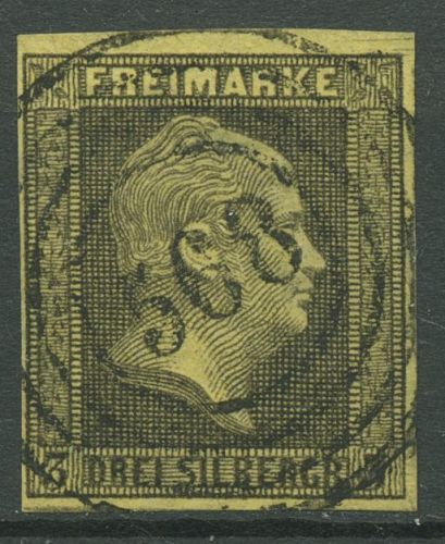 Preußen 1850 Friedrich Wilhelm IV., 4 a Nr.-Stpl. 568 HAGEN
