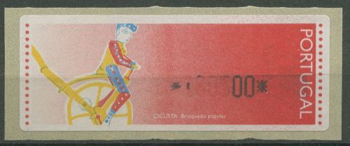 Portugal ATM 1992 Spielzeuge mit Teildruck, ATM 6 X postfrisch