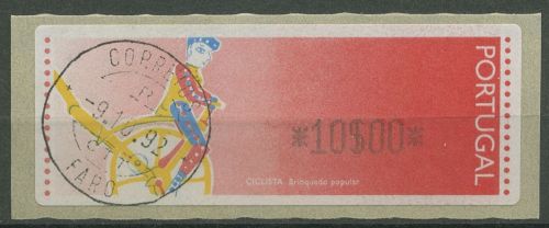 Portugal ATM 1992 Spielzeuge Einzelwert ATM 6 gestempelt