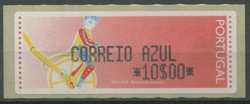 Portugal ATM 1992 Spielzeuge: CORREIO AZUL Einzelwert ATM 6 Z2 postfrisch
