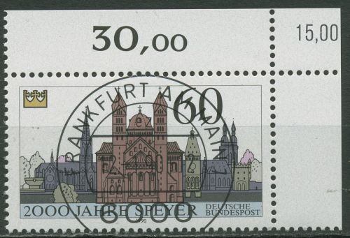 Bund 1990 2000 Jahre Speyer 1444 KBWZ gestempelt