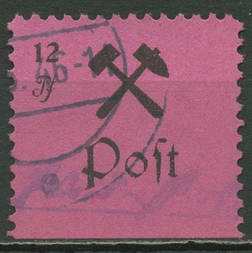 Großräschen 1945 Freimarke 19 A II gestempelt