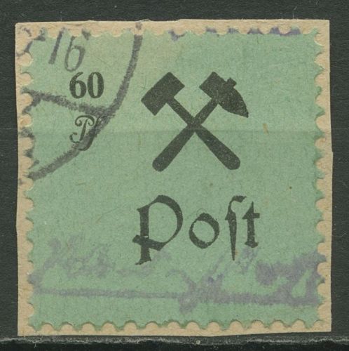Großräschen 1945 Freimarke 24 A II gestempelt