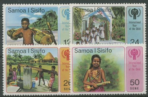 Samoa 1979 Internationales Jahr des Kindes Musik Kokosnüsse 399/02 postfrisch